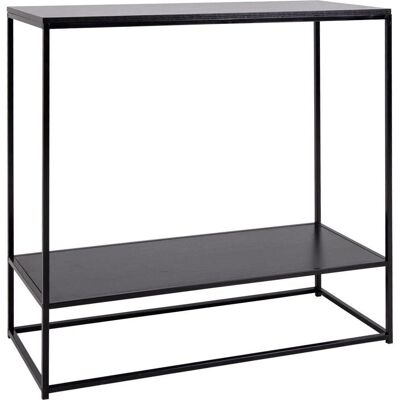 Ebuy24 Viggo Mesa de Consola Negra - Mesa de Consola Ebuy24 Viggo Mesa de Consola Negra - Mesa de Consola
