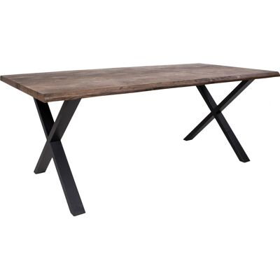 ebuy24 Tony Esstisch - Gerauchtes Eichen, 95x200cm, Schwarze Beine ebuy24 Tony Esstisch - Gerauchtes Eichen, 95x200cm, Schwarze Beine
