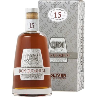 Ron Quorhum 15 Jahre Rum - Traditionelles Solera-Verfahren Ron Quorhum 15 Jahre Rum - Traditionelles Solera-Verfahren