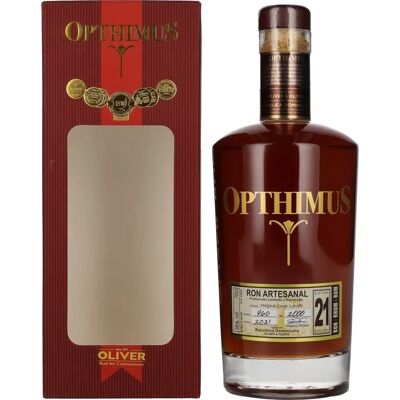 Opthimus 21 Jahre Rum - Luxus-Geschenkset Opthimus 21 Jahre Rum - Luxus-Geschenkset