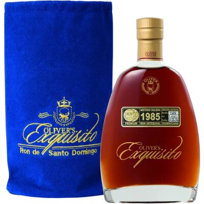 Rhum Oliver's Exquisito 1985 - 15-25 Ans - Méthode Solera - Publicité Rhum Oliver's Exquisito 1985 - 15-25 Ans - Méthode Solera - Publicité