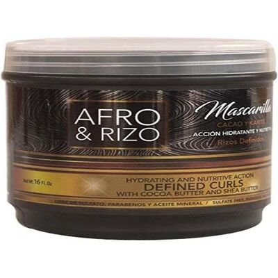 Mascarilla Afro & Rizo con Cacao y Manteca de Karité - Tipo de cabello Mascarilla Afro & Rizo con Cacao y Manteca de Karité - Tipo de cabello