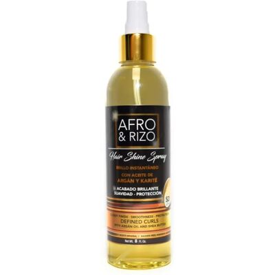 Afro Rizo Spray de Brillo con Argán y Shea - Spray de Brillo Afro Rizo Spray de Brillo con Argán y Shea - Spray de Brillo