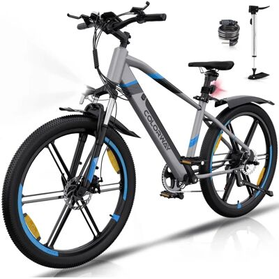 HITWAY - MTB - 36V 12Ah - 250W - Bicicleta eléctrica de montaña HITWAY - MTB - 36V 12Ah - 250W - Bicicleta eléctrica de montaña