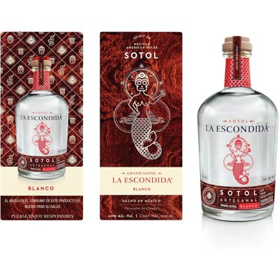 La Escondida Sotol Artesanal Blanco - Einzigartiger Erde- und Kräutergeist La Escondida Sotol Artesanal Blanco - Einzigartiger Erde- und Kräutergeist