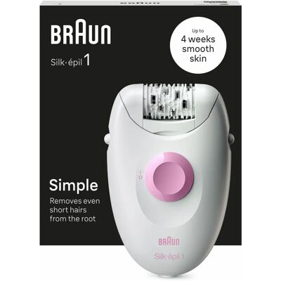 Braun Silk-epil 1 Epilierer - SoftLift, 20 Pinzetten, Kabel Braun Silk-epil 1 Epilierer - SoftLift, 20 Pinzetten, Kabel