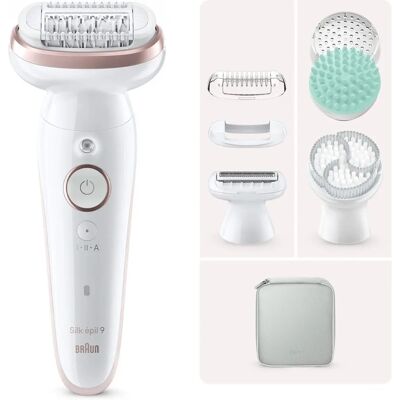Braun Silk-épil 9 SkinSpa Épilateur - Étanche, Rapide & Doux Braun Silk-épil 9 SkinSpa Épilateur - Étanche, Rapide & Doux