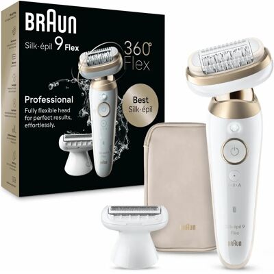Braun Silk-épil 9 Flex 9-041 Depilator - Wodoodporny, 40 pęset Braun Silk-épil 9 Flex 9-041 Depilator - Wodoodporny, 40 pęset