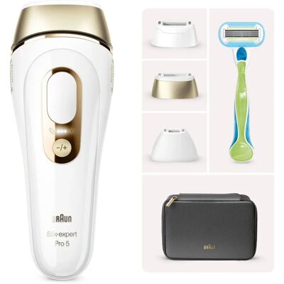 Braun Silk·expert Pro 5 IPL-enhed - Hurtig & Skånsom Hårfjerning Braun Silk·expert Pro 5 IPL-enhed - Hurtig & Skånsom Hårfjerning