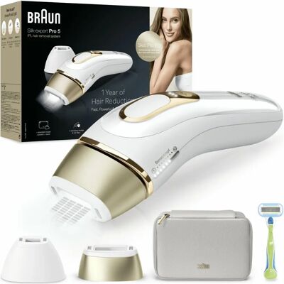 Αποτριχωτής Braun PL5152 Λευκός/Χρυσός - Τεχνολογία IPL Αποτριχωτής Braun PL5152 Λευκός/Χρυσός - Τεχνολογία IPL