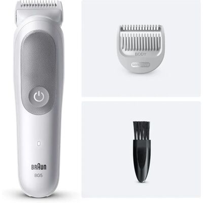 Tagliacapelli corpo Braun BG5500 - Trimmer - Impermeabile, 100 Min Tagliacapelli corpo Braun BG5500 - Trimmer - Impermeabile, 100 Min