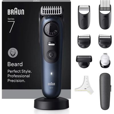 Recortadora de Barba Braun Series 7 BT7540 - 40 ajustes - Aguas y secas Recortadora de Barba Braun Series 7 BT7540 - 40 ajustes - Aguas y secas