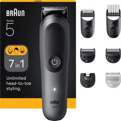 Braun AIO5520 Lithium-Ion Hair Trimmer - Hair Trimmer Braun AIO5520 Lithium-Ion Hair Trimmer - Hair Trimmer