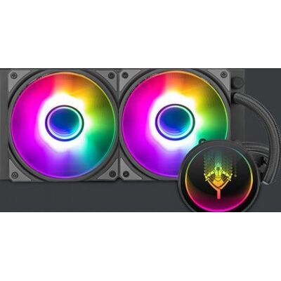 Yeyian YTS-240DL-01 System chłodzenia komputera - Zestaw chłodzenia wodnego 240mm Czarny Yeyian YTS-240DL-01 System chłodzenia komputera - Zestaw chłodzenia wodnego 240mm Czarny