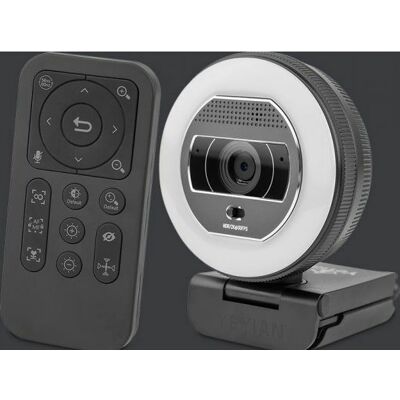 Webcam Yeyian YPW-QHDAF-M1 - 2K, Autofocus, Noir - Publicité Webcam Yeyian YPW-QHDAF-M1 - 2K, Autofocus, Noir - Publicité