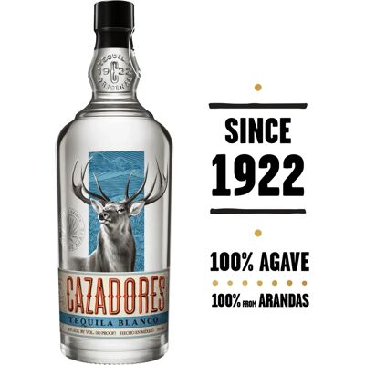 Cazadores Tequila Blanco 40% 0,7l Cazadores Tequila Blanco 40% 0,7l