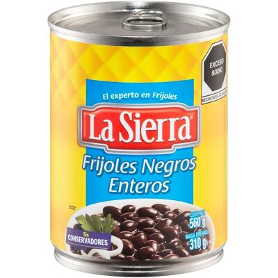 La Sierra Black Whole Beans 560g - Beans La Sierra Black Whole Beans 560g - Beans