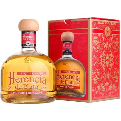Herencia de Plata AÑEJO Tequila 100% Puro de Agave 38% - Tequila Herencia de Plata AÑEJO Tequila 100% Puro de Agave 38% - Tequila