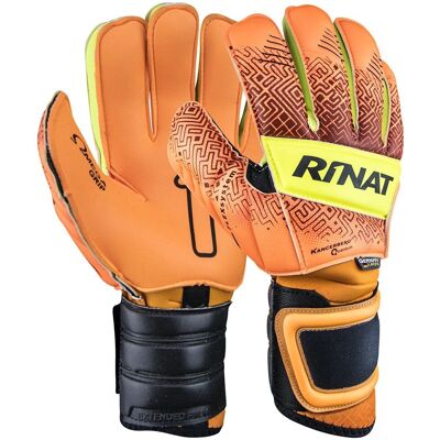 Guanti da Portiere di Calcio RINAT Quantum Pro Arancione Adulto Guanti da Portiere di Calcio RINAT Quantum Pro Arancione Adulto