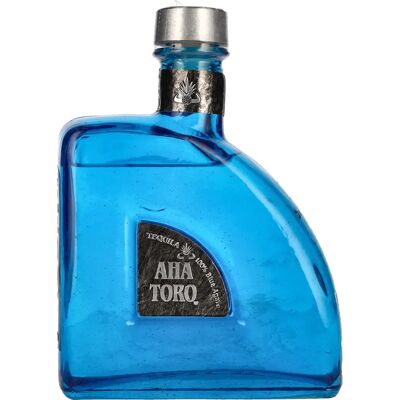 Aha Toro Blanco 0,7l - Tequila - Publicité Aha Toro Blanco 0,7l - Tequila - Publicité