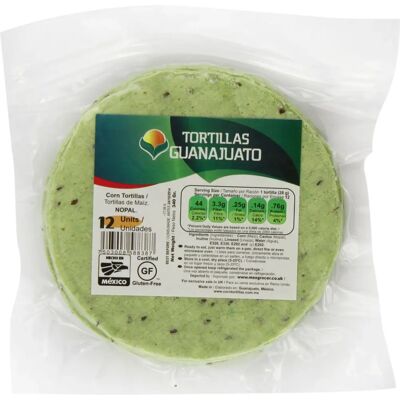 Guanajuato 15cm Cactus Corn Tortillas - Tortillas Guanajuato 15cm Cactus Corn Tortillas - Tortillas