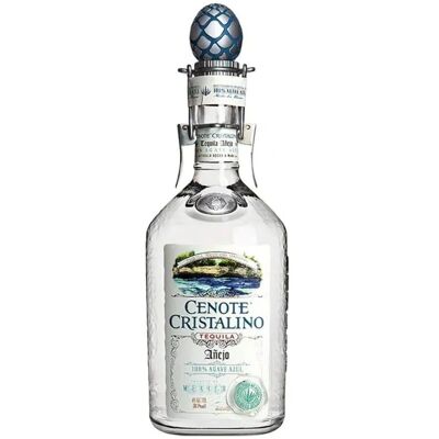 Cenote Tequila Cristalino Añejo - 100% Agave Blau - 1 Jahr gereift Cenote Tequila Cristalino Añejo - 100% Agave Blau - 1 Jahr gereift