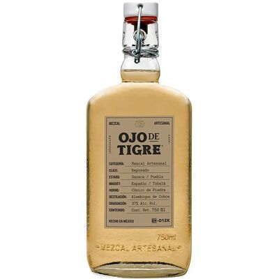 Ojo de Tigre Reposado - Mezcal, 37% Alc., 0,7L - Publicité Ojo de Tigre Reposado - Mezcal, 37% Alc., 0,7L - Publicité