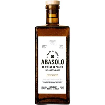 Abasolo Whisky de Maïs Mexicain - Distillé Double - Publicité Abasolo Whisky de Maïs Mexicain - Distillé Double - Publicité