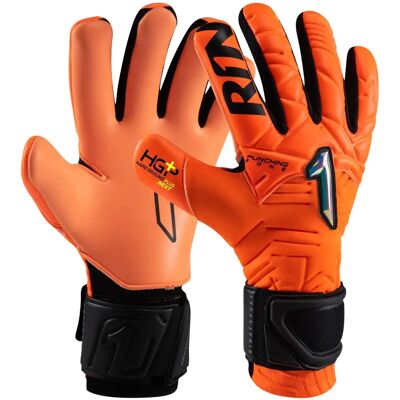 Guantes de Portero Rinat Kratos Turf Naranja Oscuro - Adultos Guantes de Portero Rinat Kratos Turf Naranja Oscuro - Adultos