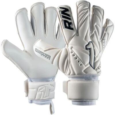 Rinat Santoloco Voll Latex Torwart-Handschuhe Weiß - Goalkeeper Gloves Rinat Santoloco Voll Latex Torwart-Handschuhe Weiß - Goalkeeper Gloves