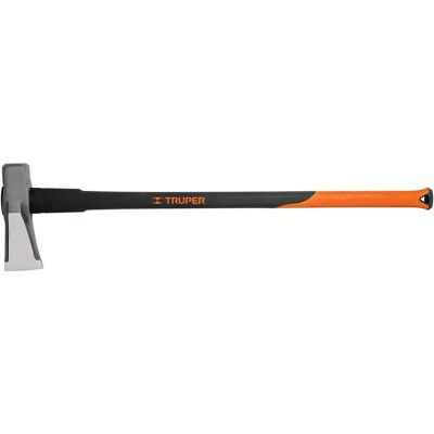 Hacha de madera de acero al carbono Truper - 3,5 kg, 90cm Hacha de madera de acero al carbono Truper - 3,5 kg, 90cm