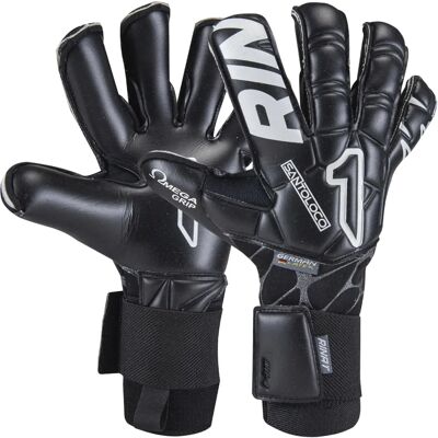 Gants de Gardien Rinat Santoloco Alpha - Noir - Taille 8 - Publicité Gants de Gardien Rinat Santoloco Alpha - Noir - Taille 8 - Publicité