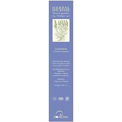 Incienso de Lavanda BioAroma - Ecológico, Artesanal, 12 unidades Incienso de Lavanda BioAroma - Ecológico, Artesanal, 12 unidades