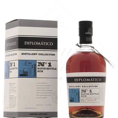 Diplomatico Rhum N° 1 Lot en Alambic - Rhum - Publicité Diplomatico Rhum N° 1 Lot en Alambic - Rhum - Publicité