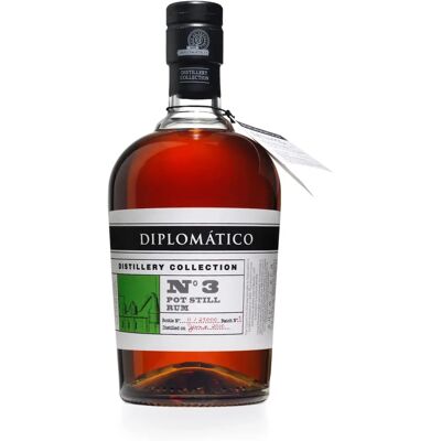 Diplomático N° 3 Pot Still Rum - Distillery Collection - 0,7L Diplomático N° 3 Pot Still Rum - Distillery Collection - 0,7L