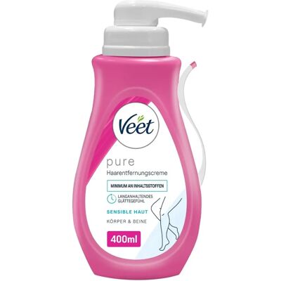 Veet Silk & Fresh Krem do depilacji - Wrażliwa skóra - 400ml Veet Silk & Fresh Krem do depilacji - Wrażliwa skóra - 400ml