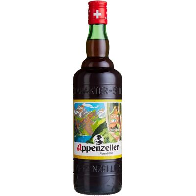 Appenzeller Alpenbitter Kräuterlikör - Schweizer Original 29% 0,7L Appenzeller Alpenbitter Kräuterlikör - Schweizer Original 29% 0,7L
