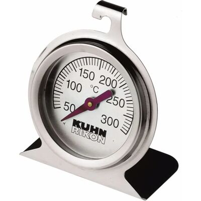 Thermomètre de Four Kuhn Rikon - Acier Inoxydable, Jusqu'à 300°C - Ustensile de Cuisine Thermomètre de Four Kuhn Rikon - Acier Inoxydable, Jusqu'à 300°C - Ustensile de Cuisine