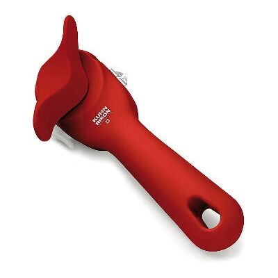 Kuhn Rikon Auto Safety Tin Opener - Tin Opener, Red Kuhn Rikon Auto Safety Tin Opener - Tin Opener, Red