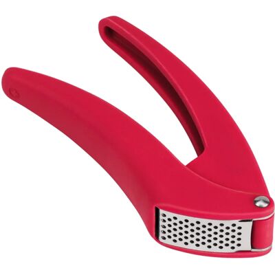 Kuhn Rikon Easy-Clean Garlic Press - Red - Garlic Press Kuhn Rikon Easy-Clean Garlic Press - Red - Garlic Press