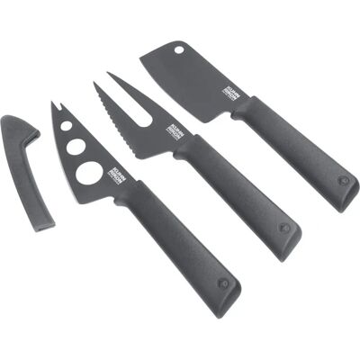 KUHN RIKON - 26683 - COLORI+ - Grau - Käse Messer Set KUHN RIKON - 26683 - COLORI+ - Grau - Käse Messer Set