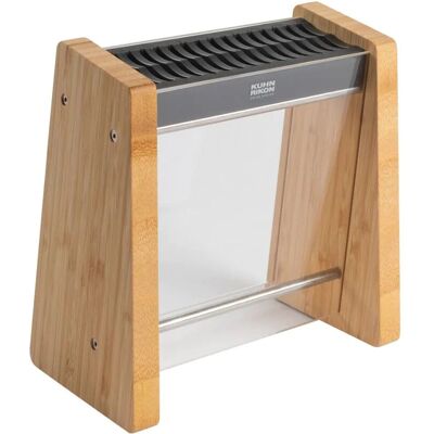 Kuhn Rikon 26751 Knife Block - Bamboo, Plastic, Silicone, Titanium - Knife Storage Kuhn Rikon 26751 Knife Block - Bamboo, Plastic, Silicone, Titanium - Knife Storage