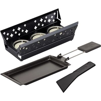 Kuhn Rikon - 32170 - Noir - set de raclette Kuhn Rikon - 32170 - Noir - set de raclette