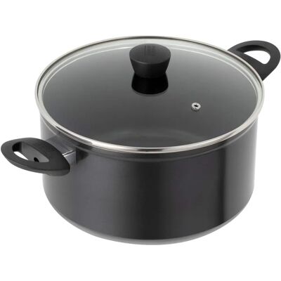 Kuhn Rikon Easy Induction 24cm / 5L Casserole with Glass Lid Kuhn Rikon Easy Induction 24cm / 5L Casserole with Glass Lid