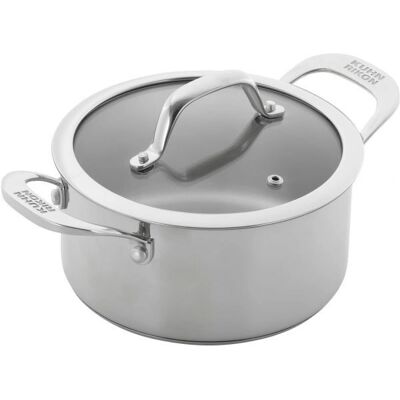 Kuhn Rikon Allround 4,1 l Edelstahl - Kochtopf mit Glasdeckel Kuhn Rikon Allround 4,1 l Edelstahl - Kochtopf mit Glasdeckel