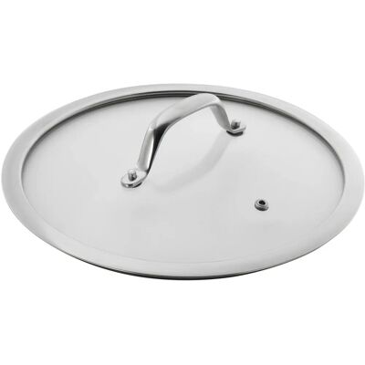 Kuhn Rikon Glasdeckel mit Edelstahlgriff - 16cm - Glasdeckel für Kochgeschirr Kuhn Rikon Glasdeckel mit Edelstahlgriff - 16cm - Glasdeckel für Kochgeschirr