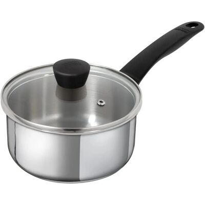 Kuhn Rikon Classic Induction 18cm/2.3L Saucepan with Glass Lid Kuhn Rikon Classic Induction 18cm/2.3L Saucepan with Glass Lid