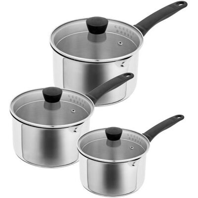 Kuhn Rikon - Classic Plus - 16/18/20cm - Saucepan Set Kuhn Rikon - Classic Plus - 16/18/20cm - Saucepan Set
