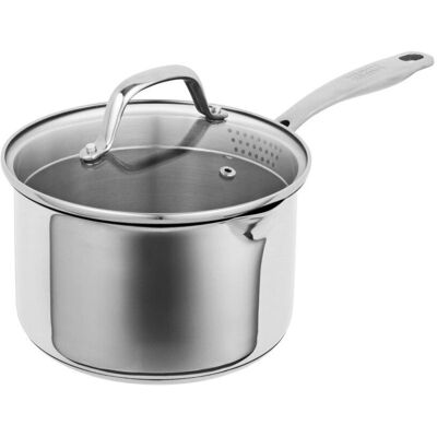 Kuhn Rikon - Allround Plus 20cm - Draining Lid - Saucepan Kuhn Rikon - Allround Plus 20cm - Draining Lid - Saucepan