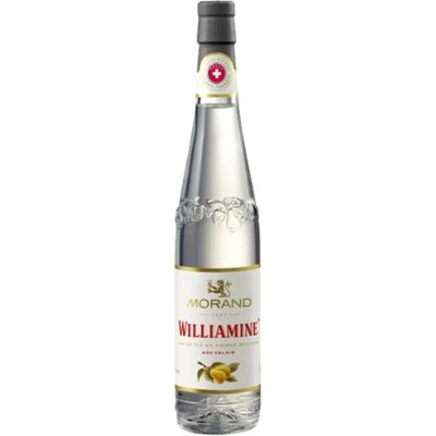 Louis Morand Williamine Eau-de-vie de Poires Williams - Brandy de fruit - Publicité Louis Morand Williamine Eau-de-vie de Poires Williams - Brandy de fruit - Publicité